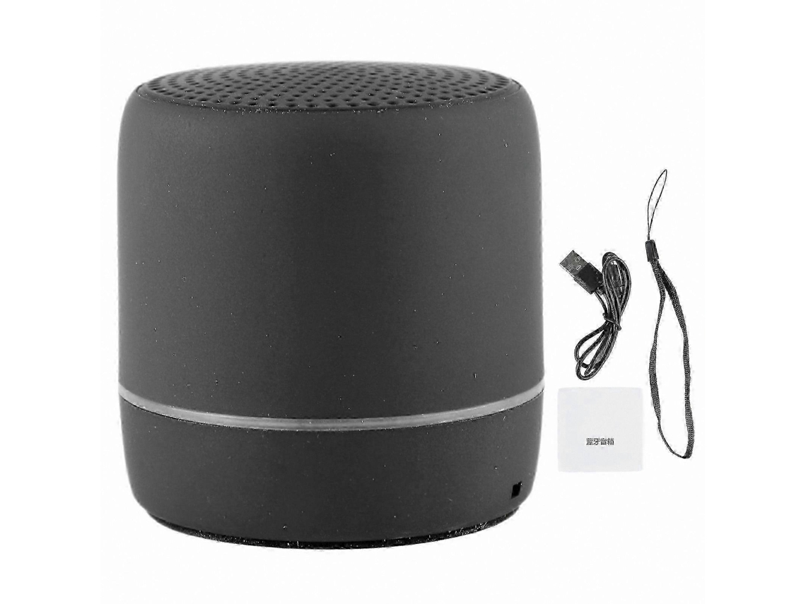 Mini Caixa De Som Portátil Com Graves Potentes E Qualidade De Som Hifi. Microfone Bluetooth Sem Fio Para Música. Design Em Silicone Preto. Olysi Shop