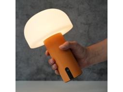 Luminária De Mesa Recarregável Em Formato Cogumelo Para Áreas Externas, Sem Fio, À Prova D Água, Portátil, Com