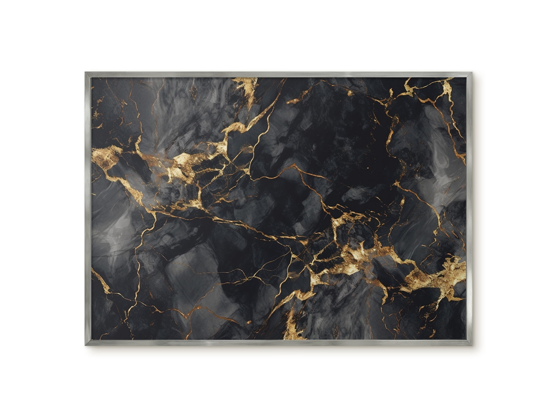 Quadro de vidro magnético com elegância delicada para o hall de entrada Espelharte (100x70 cm)