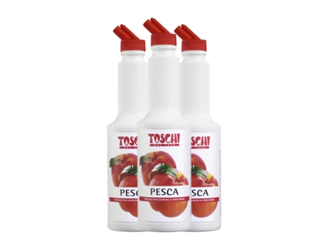 Schnapp TOSCHI Puré Melocotón Sem Álcool (1 L - 3 Unidades)