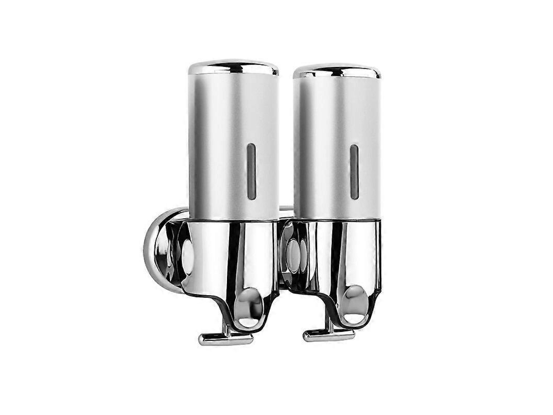 Lurelia Dispensador De Parede Para Duche 500 Ml Em Aço Inoxidável E Abs Rosa