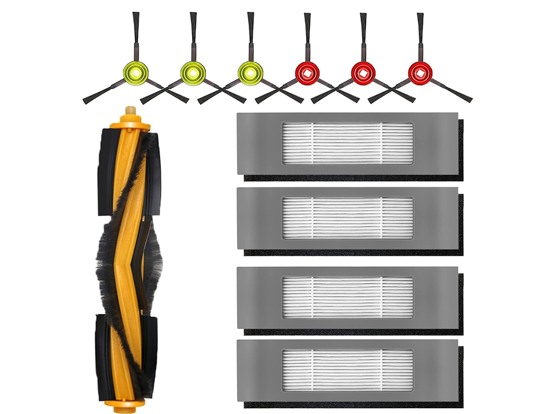 Pacote 11 Peças Reposição Acessórios Ecovacs Deebot Ozmo E Yeedi.
