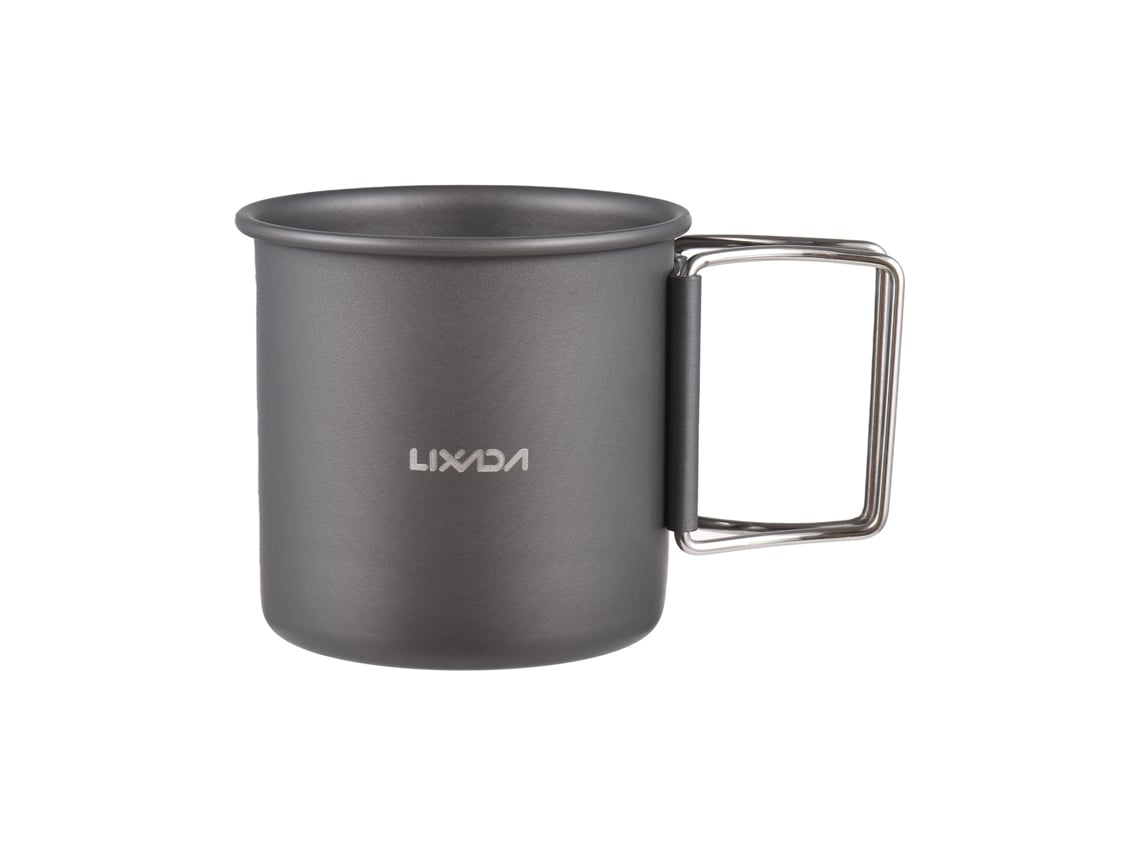 Caneca de Viagem Alumínio 250ml Leve e Compacta