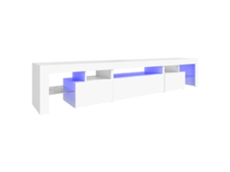 Tv Cabinet, Tv Cabinets Vidaxl Branco Madeira Processada (n/a)