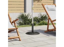 Vidaxl Base Para Guarda-sol Ferro Fundido 44x44x31 Cm Verde
