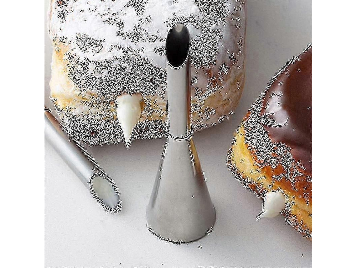 4 Bicos Para Confeitar, Para Preencher Éclairs E Cupcakes
