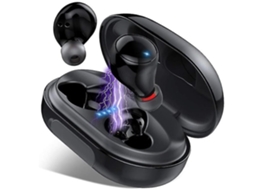 Auriculares Sem Fios Bluetooth Som Estéreo À Prova De Água Graves Reforçados Lurelia