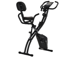 Bicicleta Ergométrica, Resistência Ajustável, Display Lcd, Preto