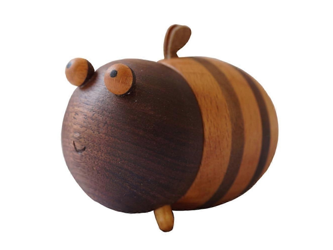 Porta-palitos Em Formato De Abelha Com Design Exclusivo Em Madeira, Ideal Para Decoração De Casa Ou Escritório E Como Presente De Aniversário.