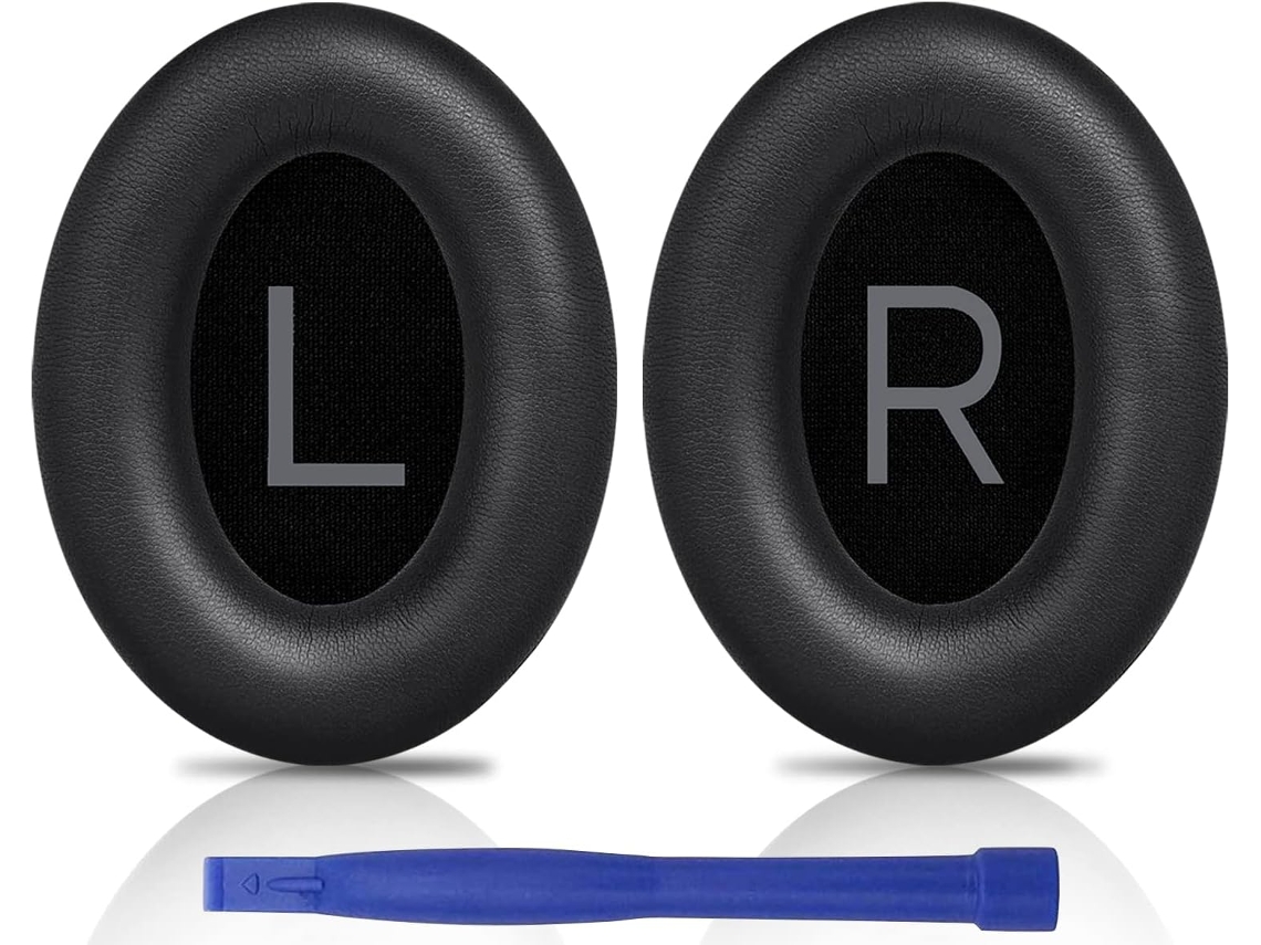 Almofadas De Ouvido Yuysan Para Bose Quietcomfort 45 /quietcomfort Se (qc Se)over Ear Headphones Preto Yuysan (qc45)