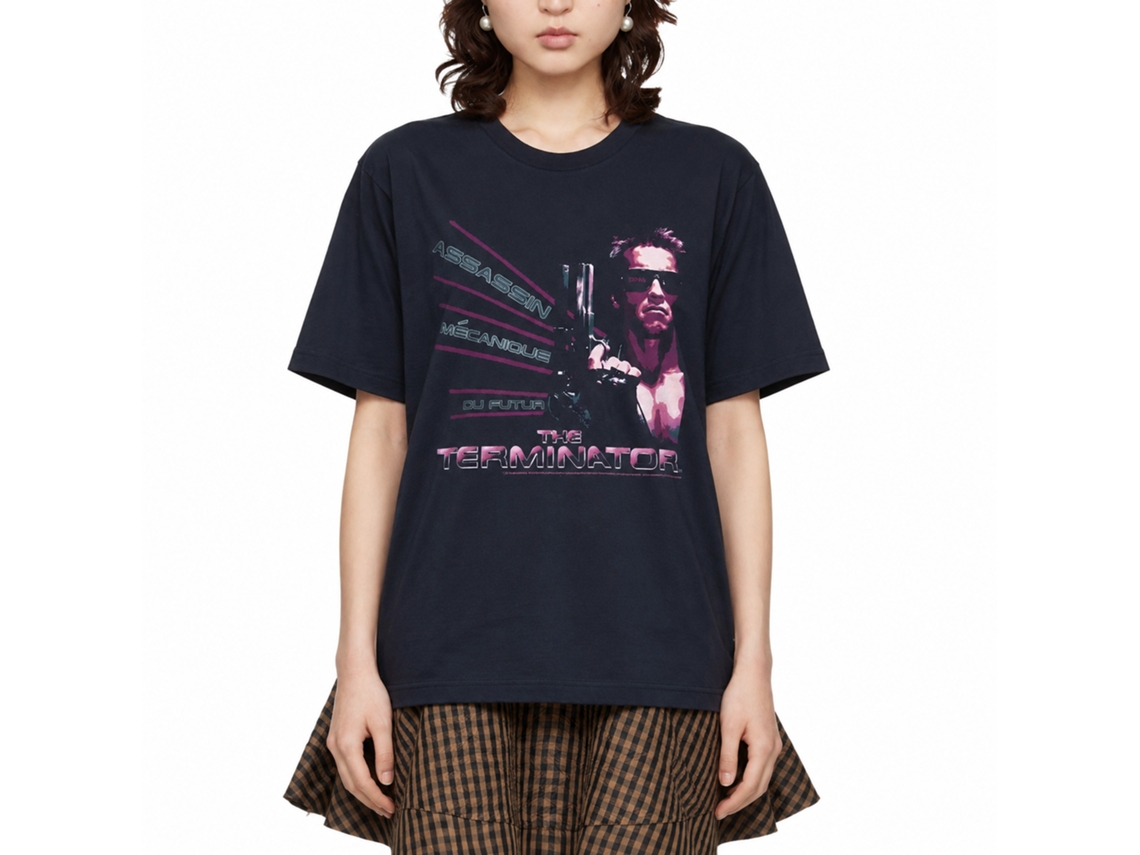 Rockinstone Terminator Assasin Navy Adult T-shirt Size:xl