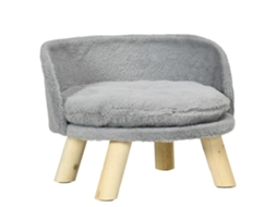 Cama Com Almofada Macia Lavável E Borda Protetora, 40,5x33 Cm Para Companheiros De Lar