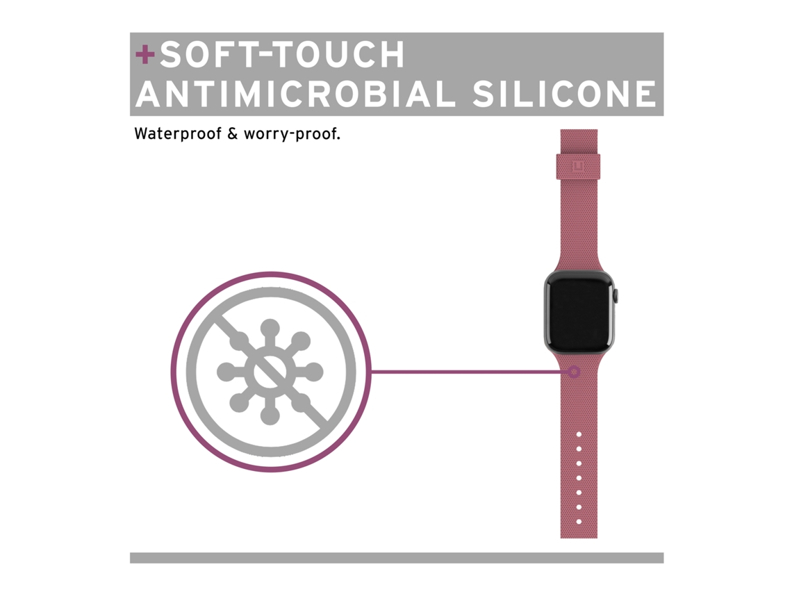 [U] Apple Watch 38/40 Silicone Rosa