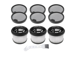Conjunto De 10 Filtros De Algodão Para Xiaomi G9/g10 / Dreame T10/t20/t20 Pro/t30/t30 Neo/r10/r10 Pro/r20 (filtro Frontal E Traseiro).