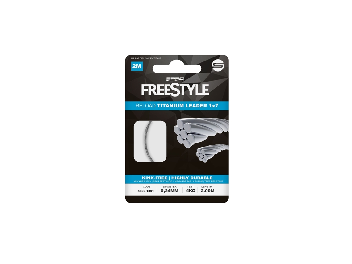 Rodapé SPRO Freestyle Reload Leader 0,30 Mm
