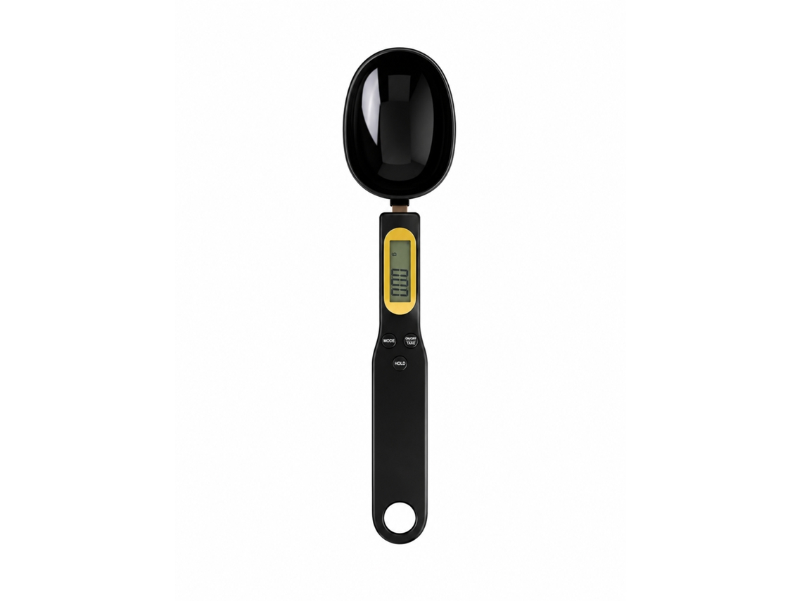 Balança Digital de Colher ORYSIN 500g com Precisão de 0,1g, LCD e 4 Unidades, Colher Removível