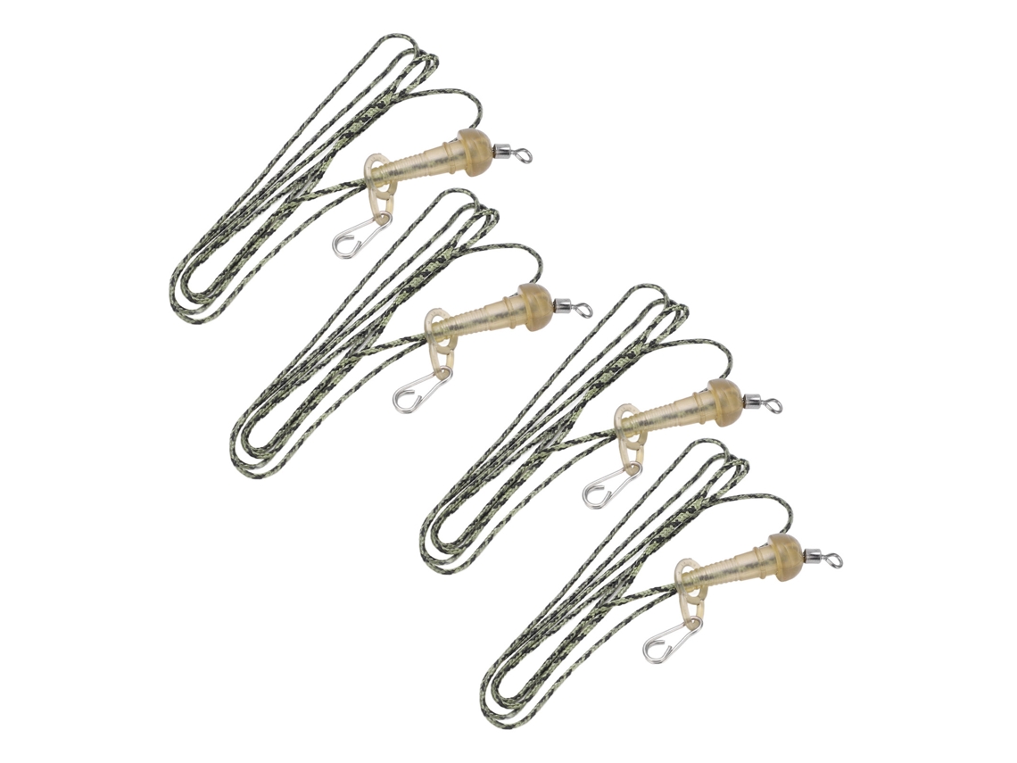 Lideres de Pesca Leadcore Camuflagem 3 Peças
