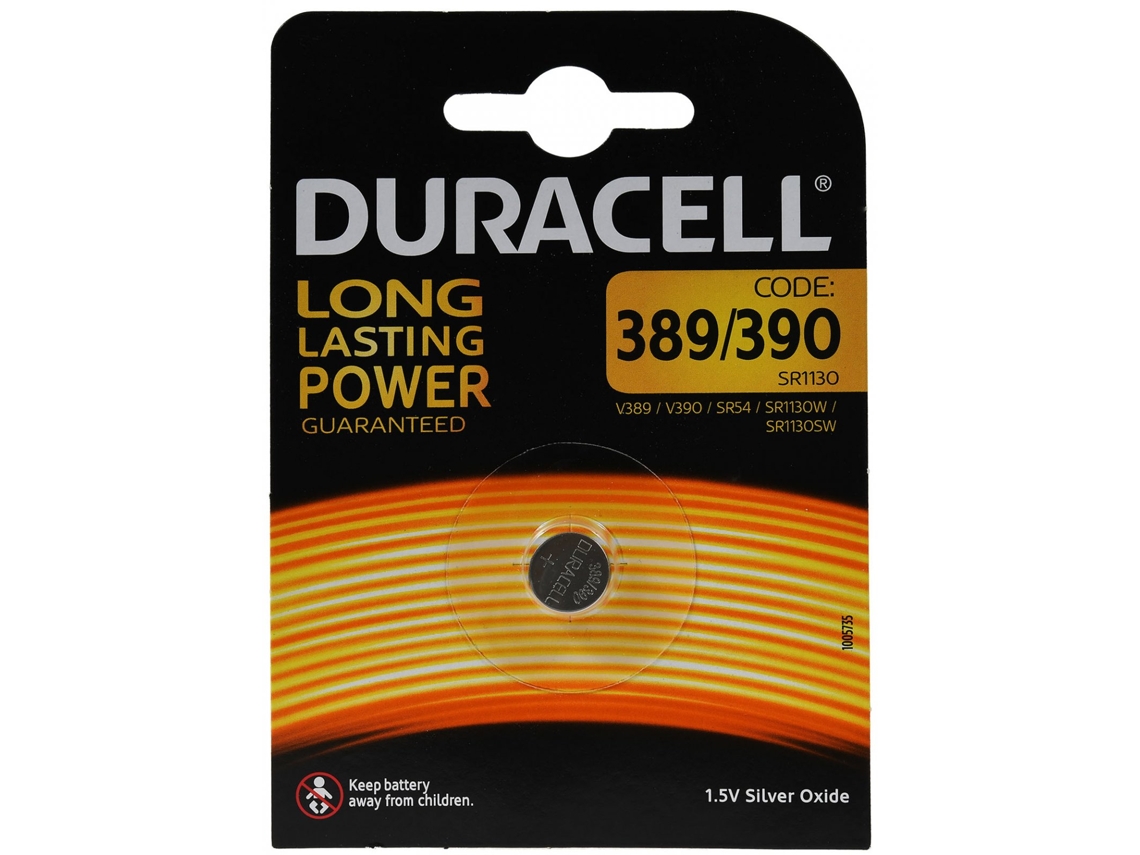 Pilha DURACELL Botão SR1130W blister 1 unid.