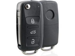 Capa Para Chave De Carro Com Controle Remoto, 3 Botões, Para Vw Transporter E Golf Mk6 Cabriolet Plus
