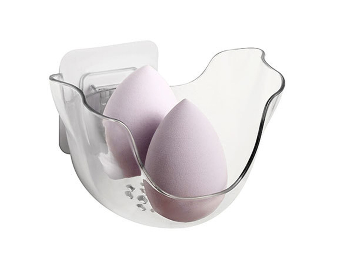 Suporte Transparente para Puffs e Esponjas de Maquiagem S/MARCA