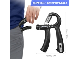 2pcs Fortalecedor De Grip Com Contador Resistência Ajustável 5-60kg Exercitador De Mão Para Musculação Treinamento De Punho