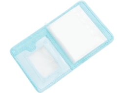 Álbum Shineofi Foto Em Peluche Bleu Pochettes Portáteis Para Cartões - Proteção E Criação Diy