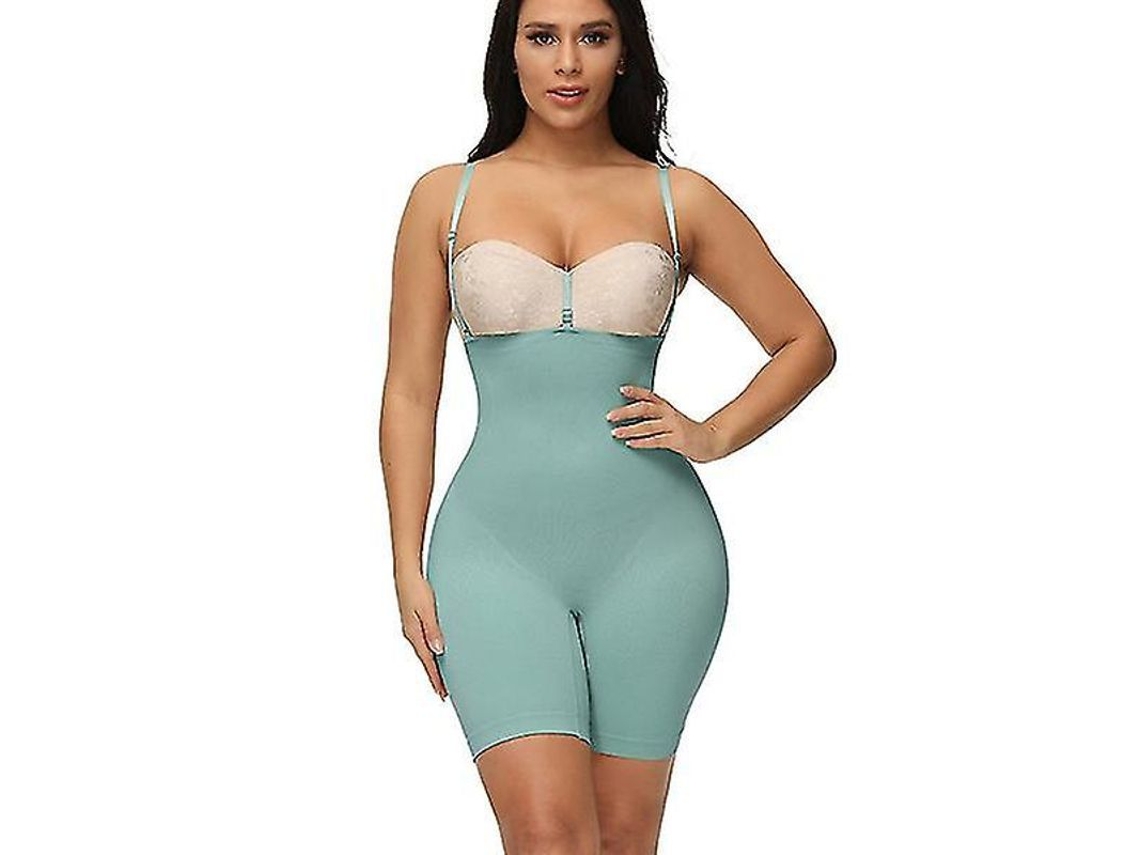 2026 bermuda Modeladora Feminina de Cintura Alta com Controle Abdominal Sem Costuras