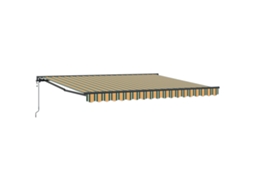 Conjunto 1 Tecido De Toldos Vidaxl Verde Poliéster (400 × 350 Cm)