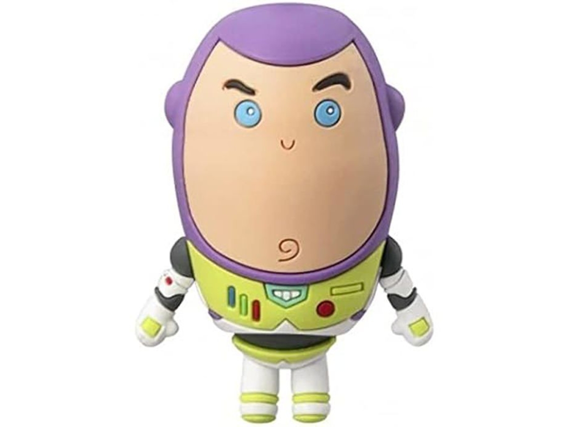 Ímãs 3D retangulares com monograma Buzz Lightyear para uso interno infantil