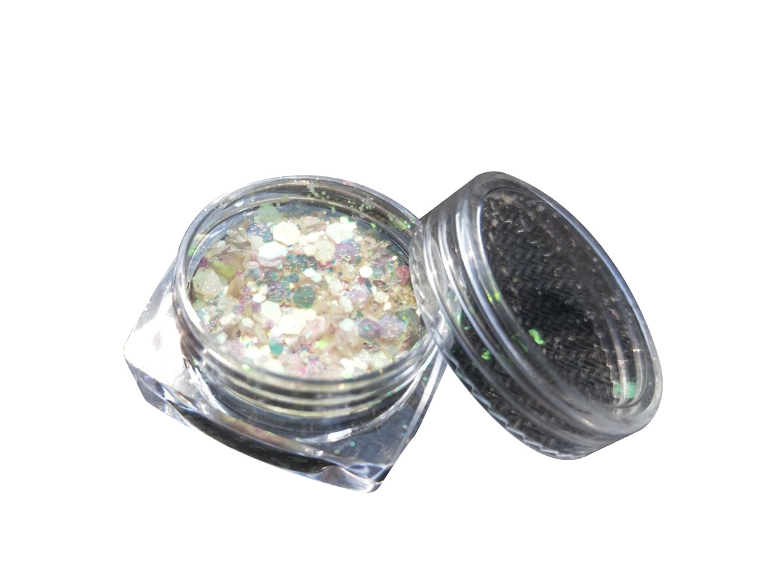 Pó De Glitter Para Arte De Unhas Paillettes Decoração Manicure Brilhante 05