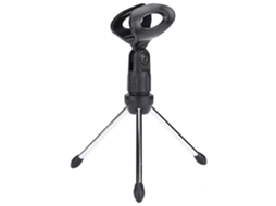Tripé Para Microfone De Mesa Portátil Ajustável Tripé De Pesca Clip Para Conferências E Reuniões