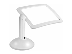 Lupa Retangular 3x Com Luz Led, Lupa De Página Inteira Com Luz, Mãos Livres, Tamanho A4, Para Deficientes Visuais 1 Unidade Aquaforge