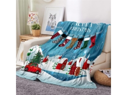Manta de Flanela Fansu Estampa 3d Macia e Felpuda Ideal para o Inverno Perfeita Cama Ou Sofá Adequada Adultos