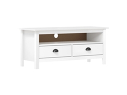 Tv Cabinet,tv Cabinets Vidaxl Branco Madeira De Pinho (n/a)