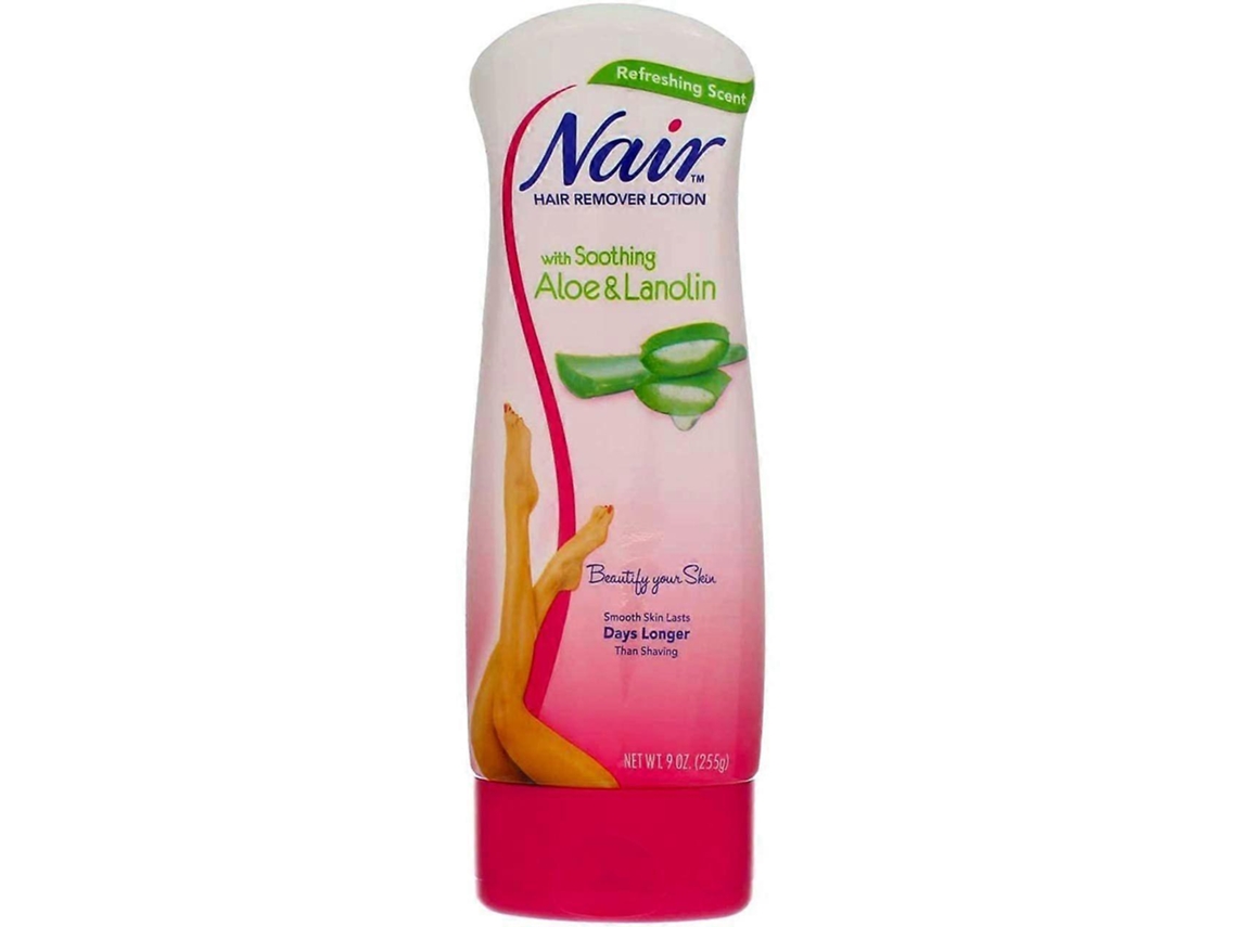 Loção Depilatória Com Aloe E Lanolina, Suave, Dermatologicamente Testada, 2 Unidades