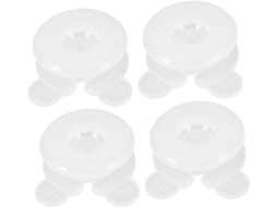 Clipes de silicone ajustáveis para edredons, 4 pares de clipes duráveis que não deformam nem danificam seu edredom.