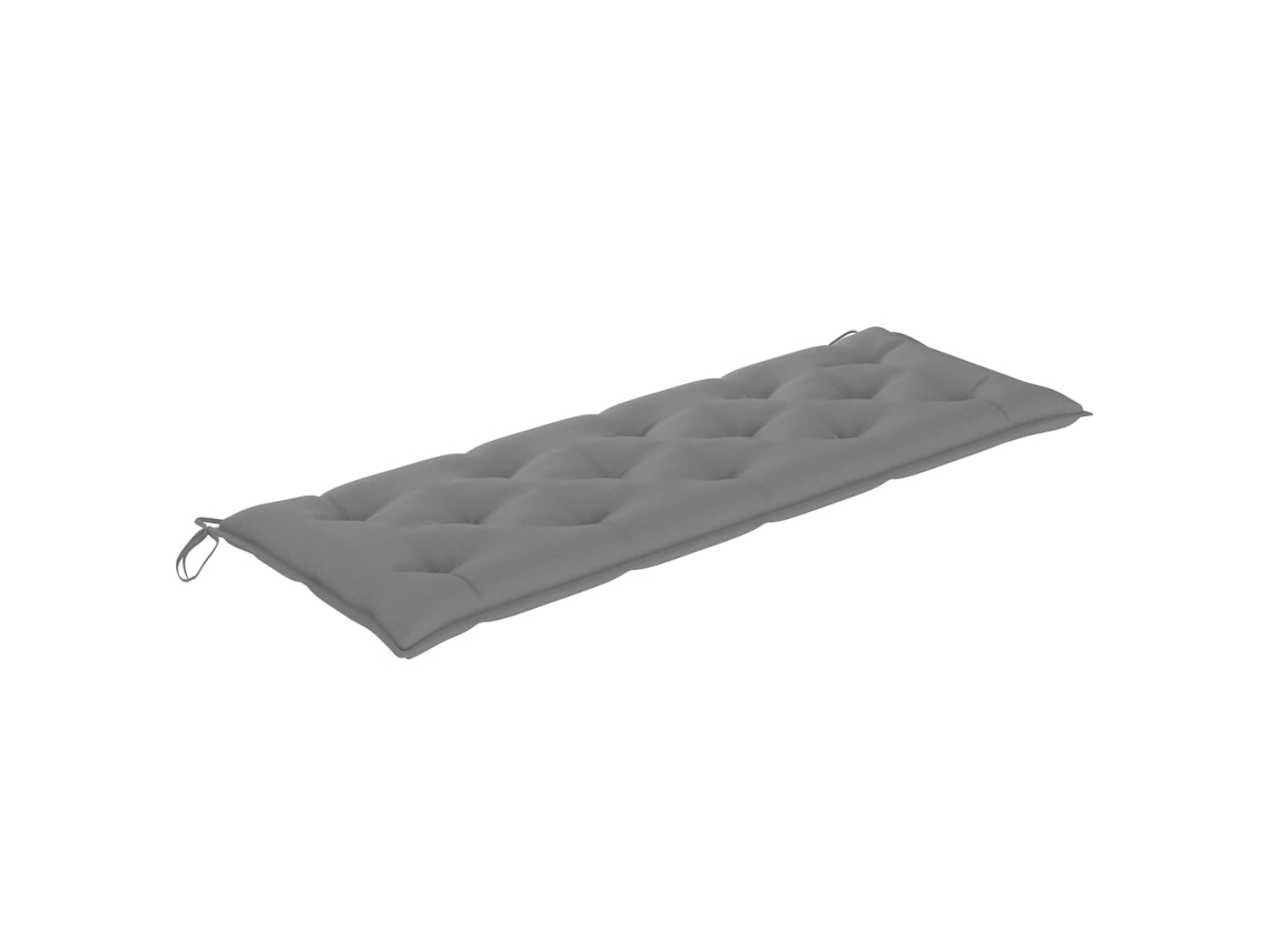 Maison Exclusive - Banco De Jardim Empilhável C/ Almofadão 159 Cm Teca Maciça