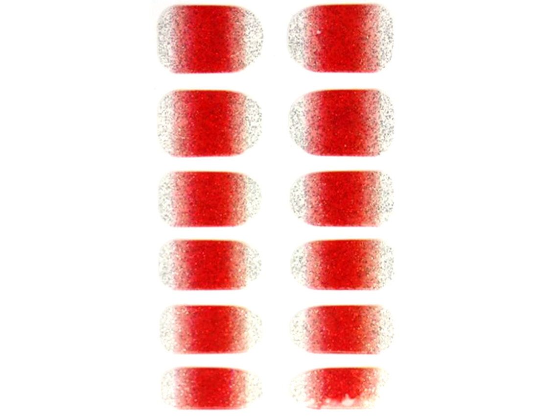 Adesivos Para Unhas Laranja Fluorescente (autoadesivos Ultrafinos) Eoocoo