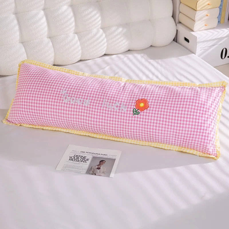 Almofada de Encosto Criativa para Adultos na Cor Dopamina MDUG (rosa 120cm)