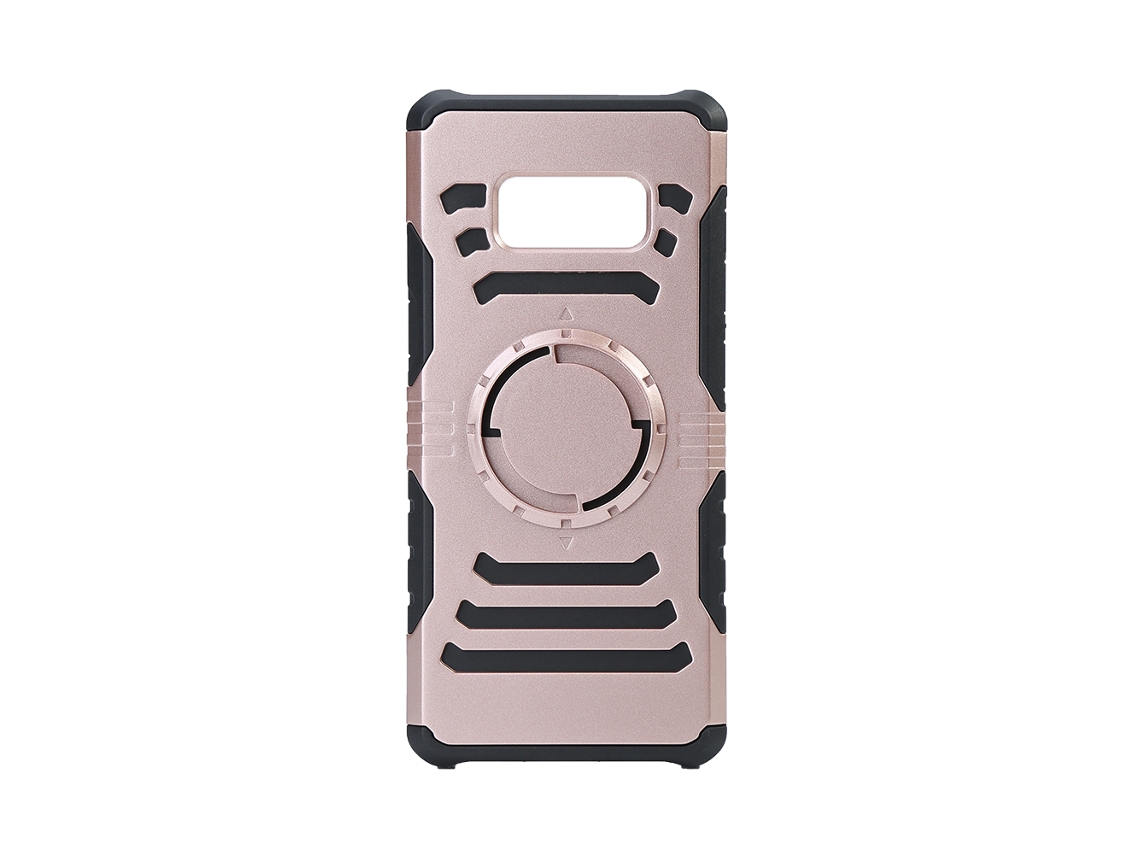 Capa de Telefone LAXISCREED com Chapa de Ferro e Suporte para Carro