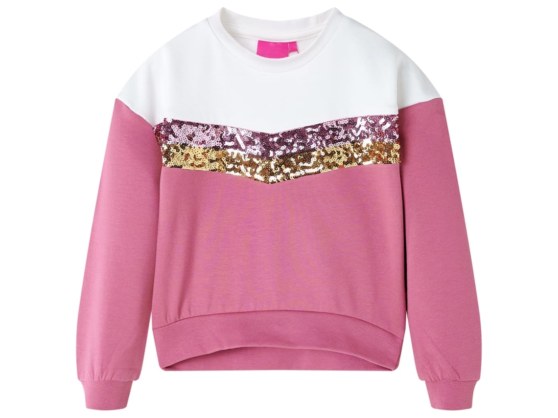 Sweatshirt Para Criança Cor Framboesa 128
