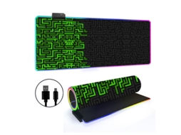 Mousepad Tapete De Mesa Retroiluminado Rgb Com Linhas Simples Brilvibera (estilo 11, 3008003mm)