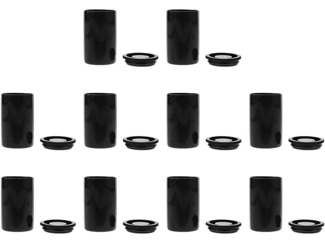 Película Protetora Plástica Para Caixas, Pacote Com 10 Unidades, Compacta E Com Tampas.