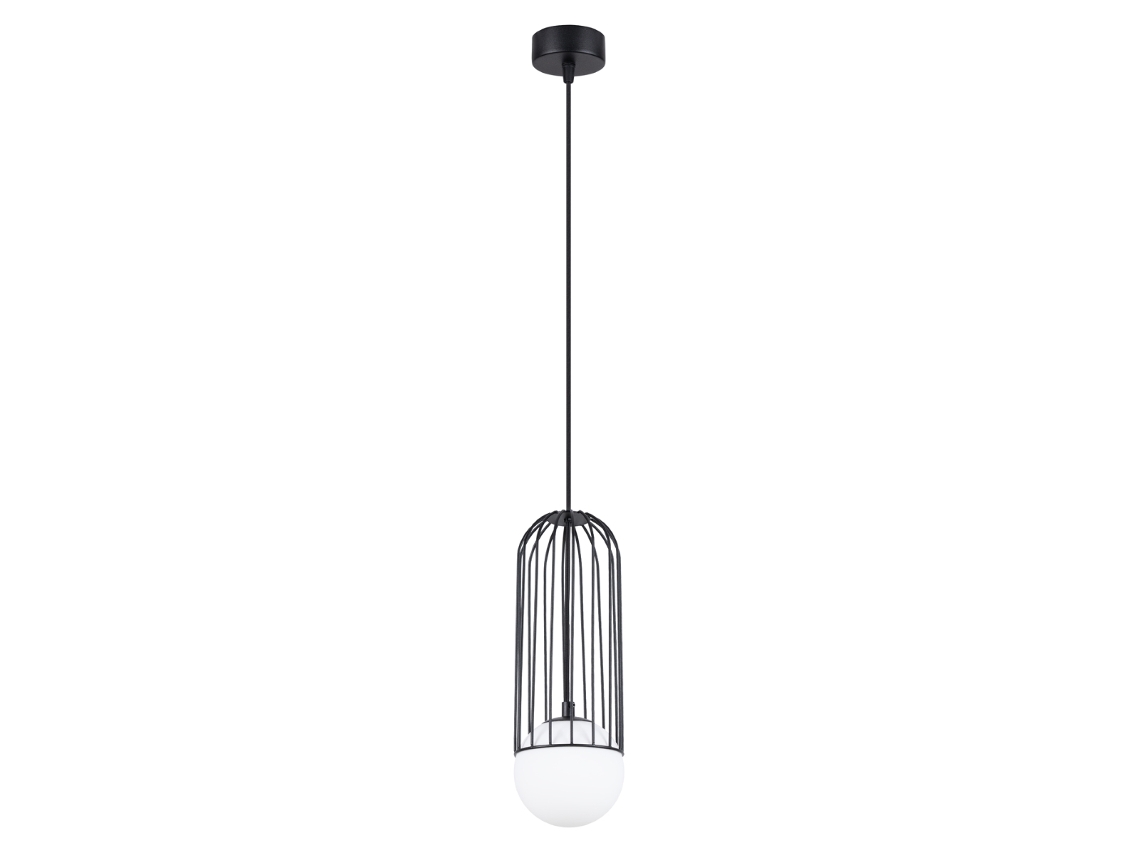Luminárias Pendentes Brina de Aço Preto 115X12X12Cm SOLLUX LIGHTING