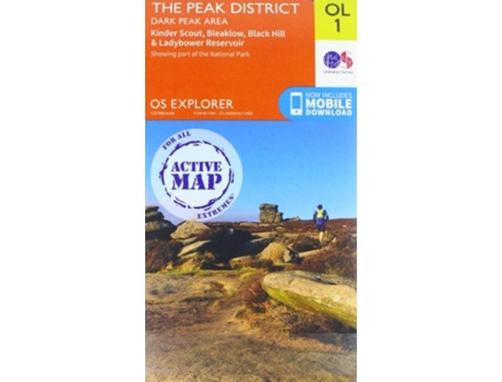 Livro The Peak District De Ordnance Survey (inglês)