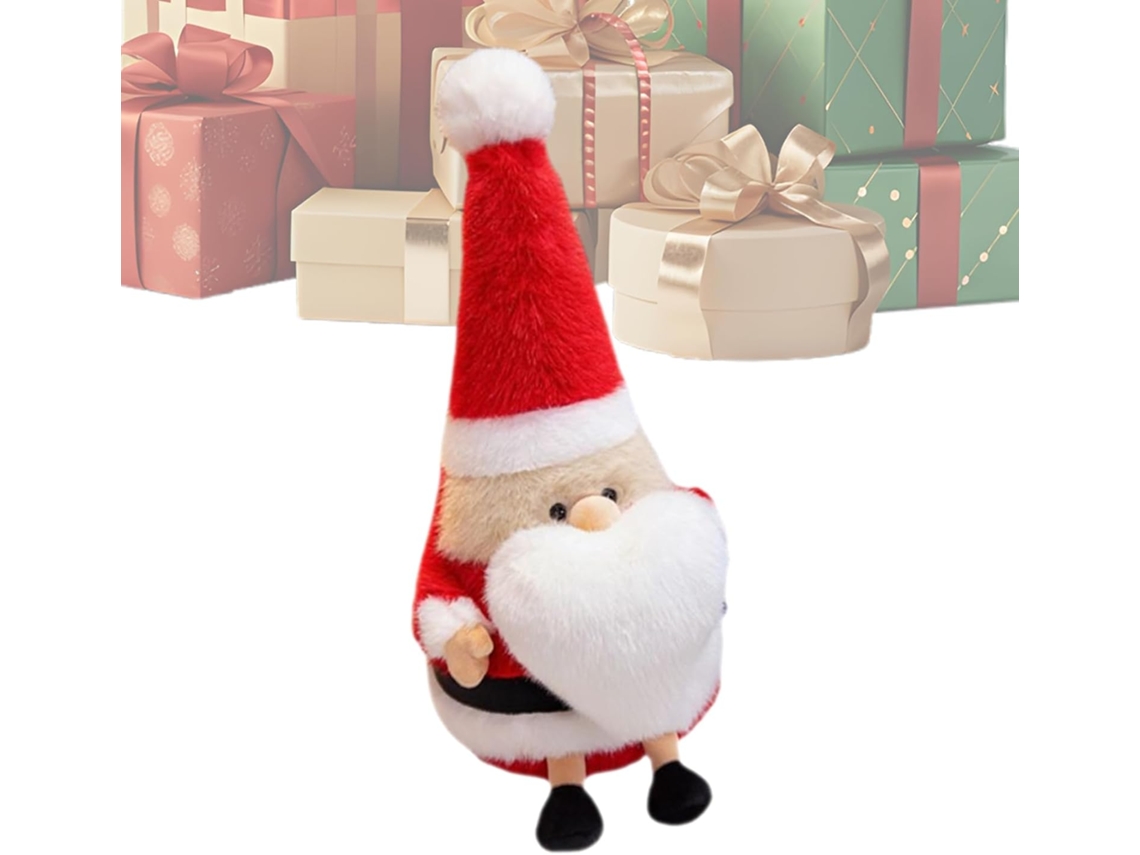 Papai Noel De Pelúcia, Árvore Natal Boneco Decorativo