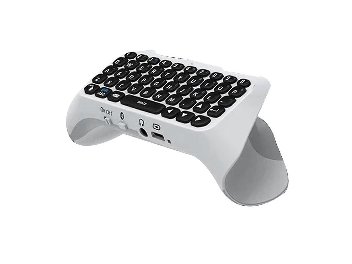 Teclado De Console Sem Fio Teclado Bluetooth Externo Para Playstation 5 Teclado Bluetooth Chatpad Everley891