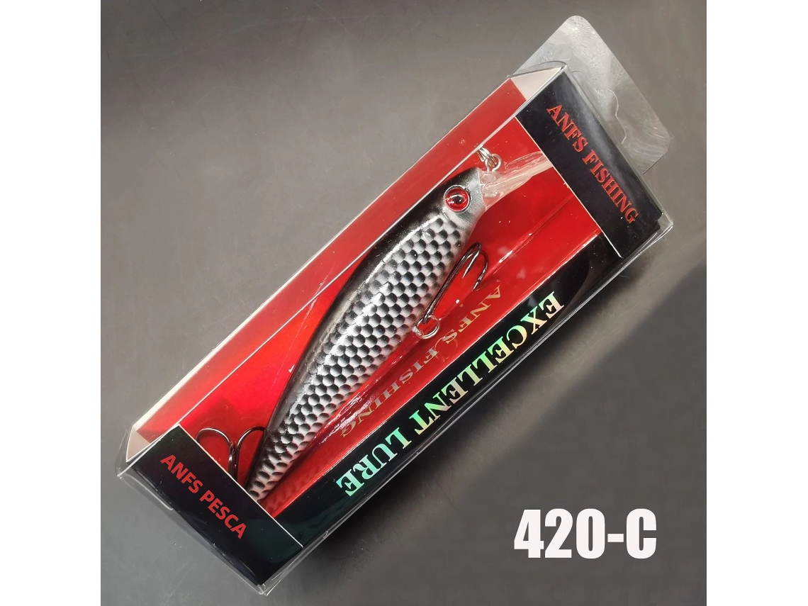 Isca Artificial de 13g, Peixinho, Estilo C MDUG