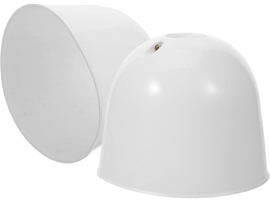 Conjunto De 2 Capas Protetoras Brancas Para Ventiladores De Teto.