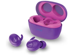 Auriculares In Ear Yizhood True Wireless Bluetooth Com Cancelamento De Ruído Roxo